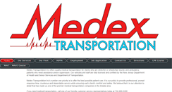 Desktop Screenshot of medextransportation.com