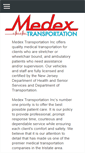 Mobile Screenshot of medextransportation.com